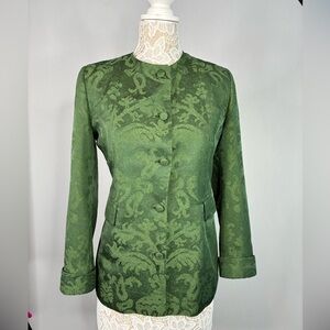 FAVOURBROOK made in England Blazer Jacket Baroque Pattern Fabric